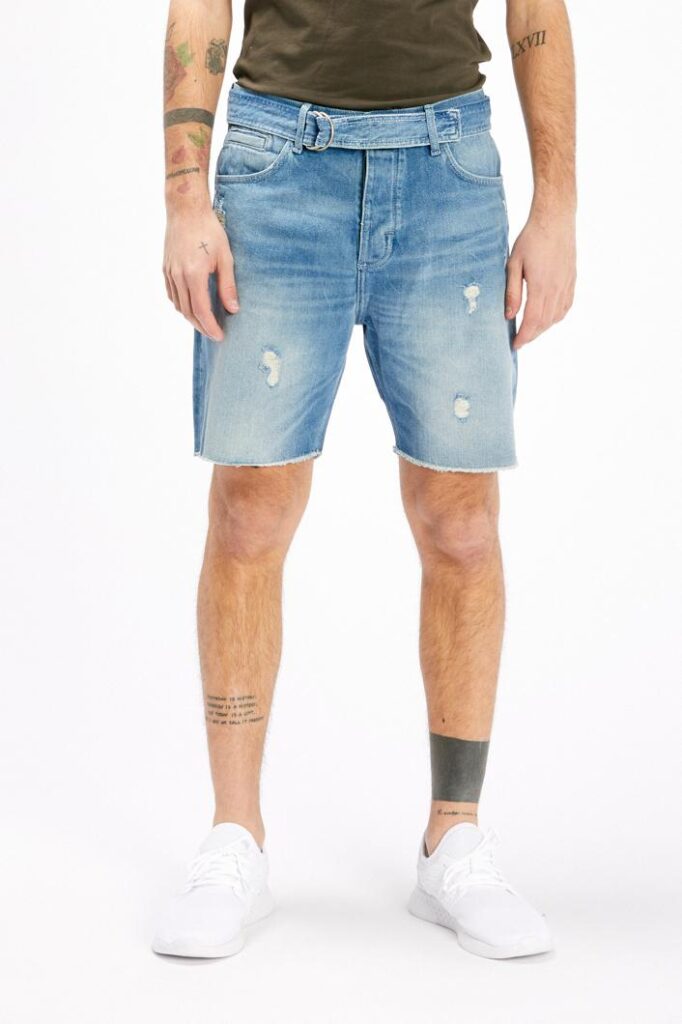 men's denim shorts