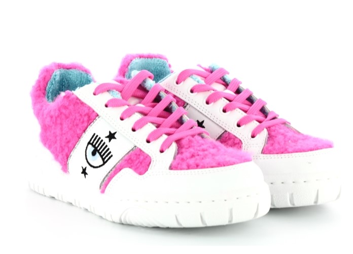 Pink sneakers